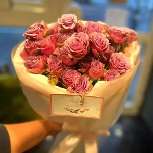 Buket od roze mini ruza